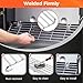 QuliMetal Stainless Steel Grill Warming Rack for Weber Genesis II 300 Series Gas Grills, Genesis II E-310, II E-315, II E-330, II E-335, II S-310, II S-335 Series, Replacement Parts for Weber 66044