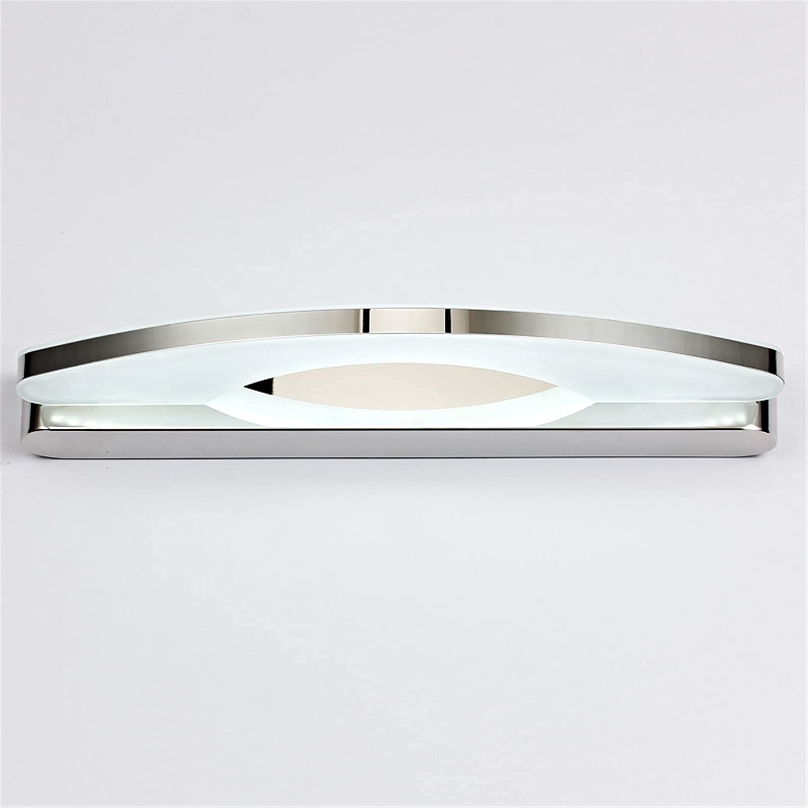 Led Espejo Luz Fresco Blanco 6000K Dormitorio Imagen Pared Luz Hotel Inodoro Impermeable Espejo Gabinete Lámpara Anti Niebla Maquillaje Luz/100Cm19W