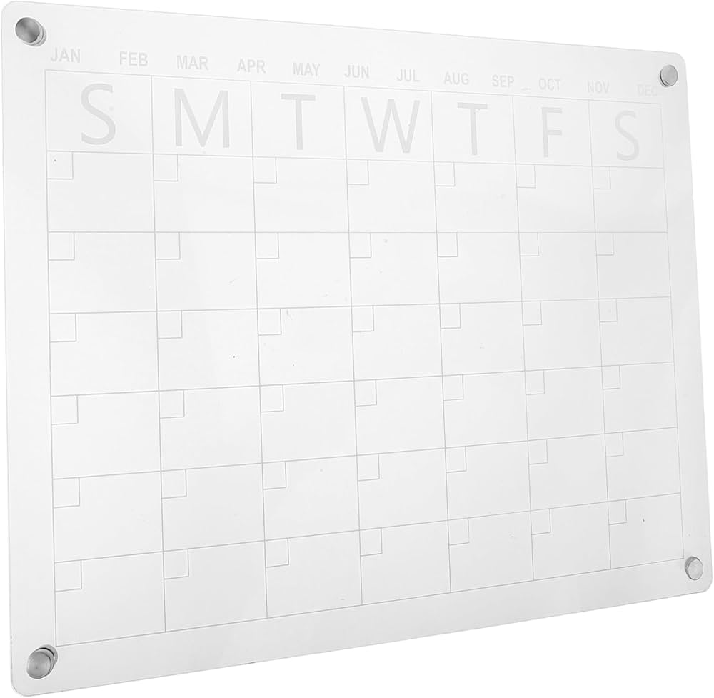 Amazon | Toyvian クリア ボード 壁用 マグネット ボード 壁用