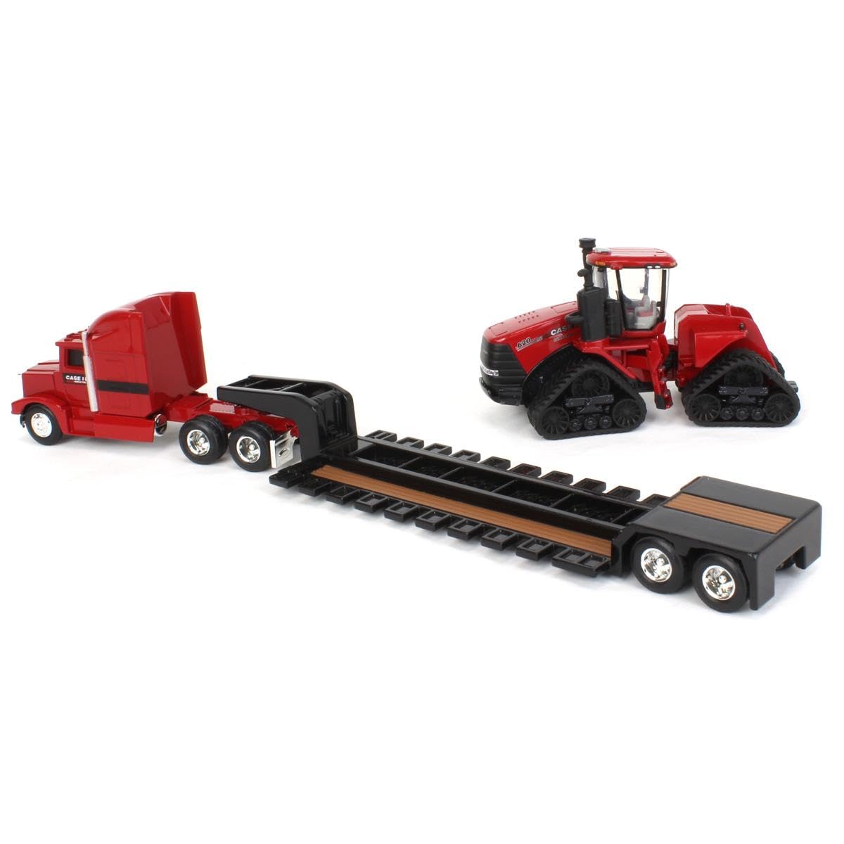 1/64 Case IH AFS Connect Steiger 620 Quadtrac con remolque semi y Lowboy, 44278 4
