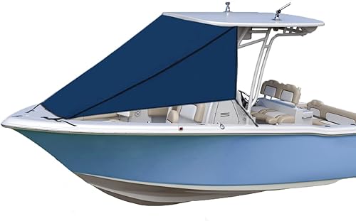 Sombra de lazo T-Top para cubierta de barcos (8 x 9.5 pies)