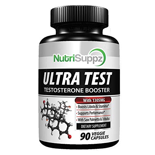 Powerful ULTRA TEST COMPLEX Testosterone Booster With Tribulus, Horny Goat Weed, Saw Palmetto & More - For Strength, Energy, Recovery, Build Muscle Fast, Boost Libido & Burn Fat Powerful ULTRA TEST COMPLEX Testosterone Booster With Tribulus, Horny Goat Weed, Saw Palmetto & More - For Strength, Energy, Recovery, Build Muscle Fast, Boost Libido & Burn Fat