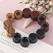 TIANCI FBYJS 12pcs Wood Ear Tunnels Wooden Gauges Vintage Black Brown Natural Organic Flesh Tunnel Plugs Piercing Stretcher Earrings 10mm 00g