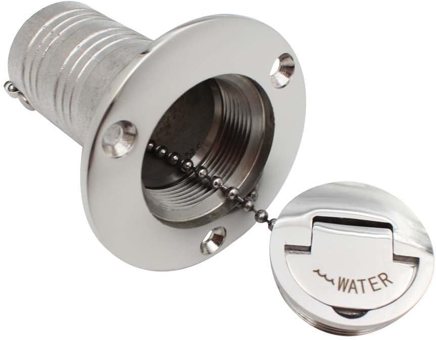 Nable de pont bateau gaz carburant diesel eau usée en inox 316 pour caravane 1-1/2