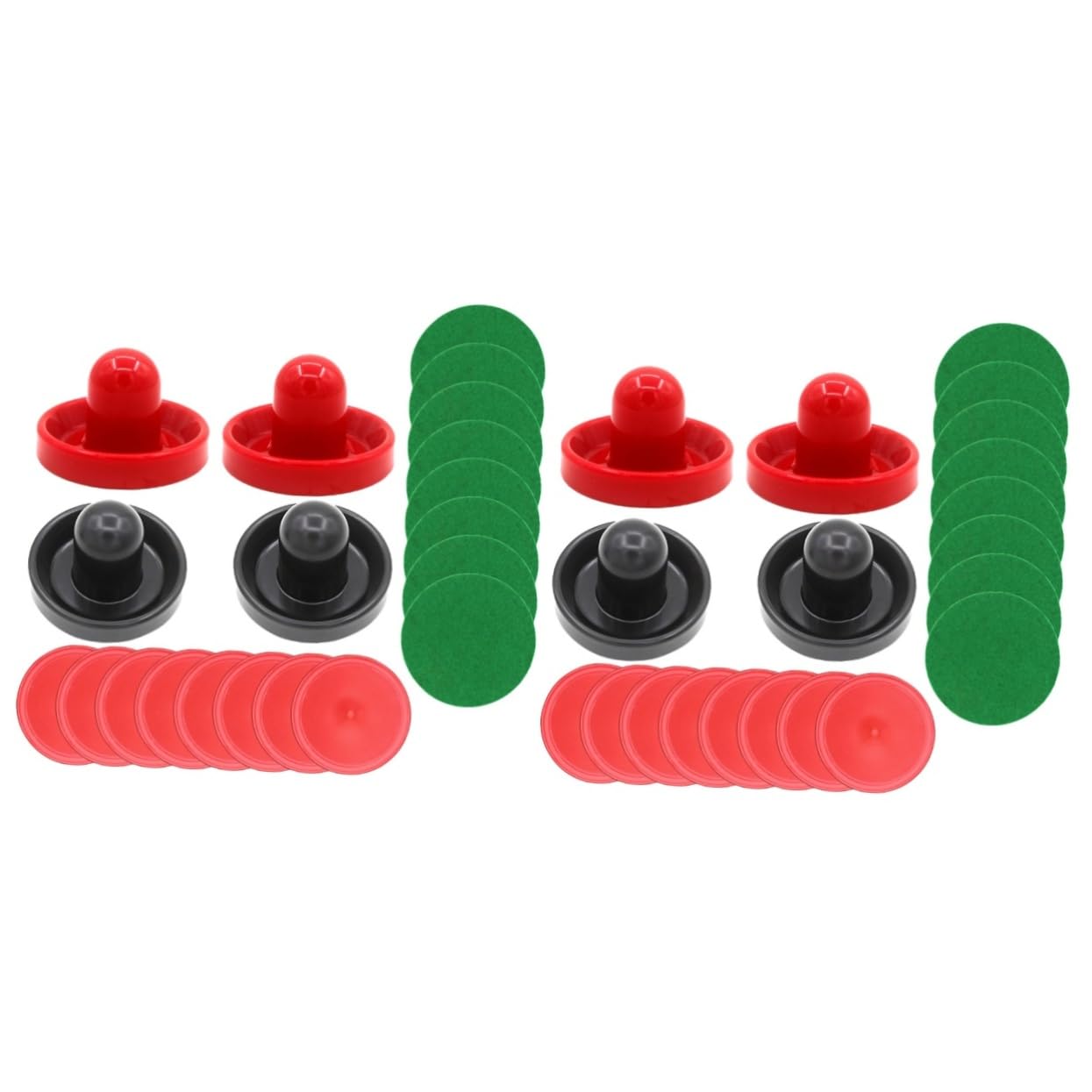 BESPORTBLE 2 Set Di Mini Accessori Per Tavolo Da Air Hockey in Plastica E Set Per Gioco Di Hockey