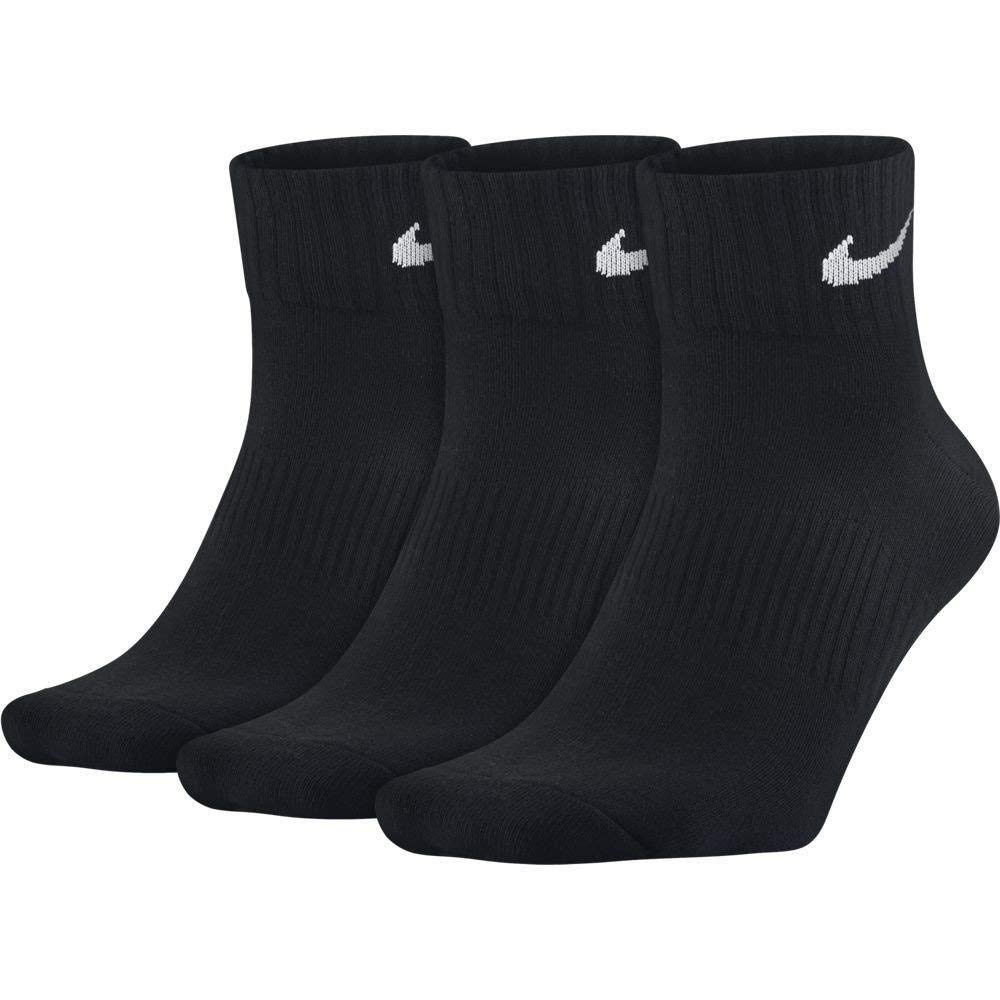 Nike Lightweight Quarter Socks L Black