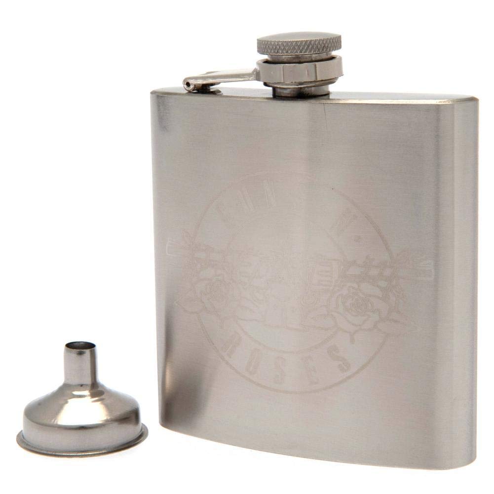 Gb Eye Multi-Colour Hf00013 Guns N Roses Logo Hip Flask,