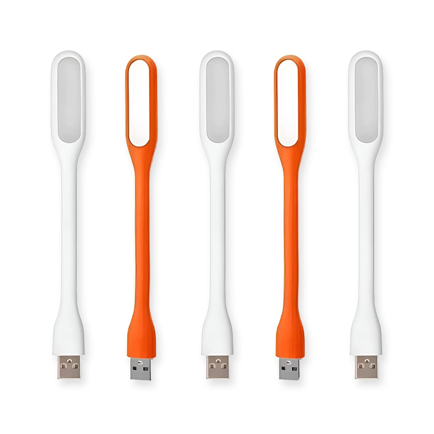Oblivion USB LED Desk Light Adjustable & Eye Protection | Portable & Flexible Table Lamp for Reading, Working on PC, Laptop, Power Bank, Bedroom | Light Color - White | (Pack of 5) | (B0BCG3WNQ1) Amazon Price History, Amazon Price Tracker