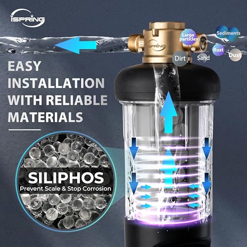 Image of iSpring FWSP100SL-ARJ Spin Down Filter Replacement Cartridge, Siliphos