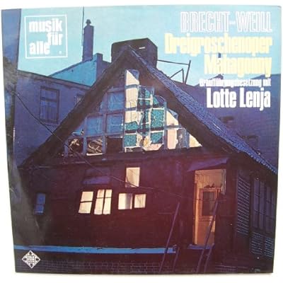 Die Dreigroschenoper/Mahagonny (Lotte Lenja) / Vinyl record