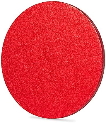 Anniversary House 10-inch Blue, Pack of 1, Individually Wrapped, Sturdy Fibre Cake Drum Round, D007, Board