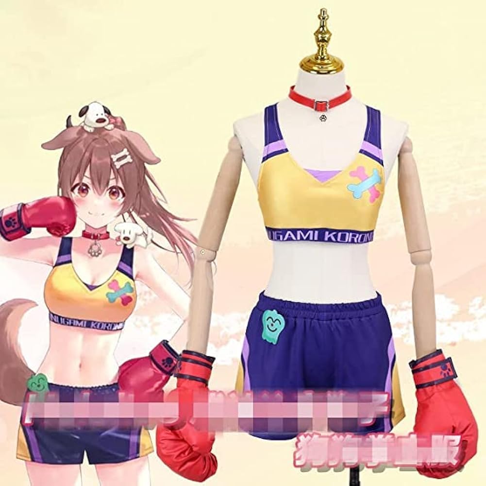 戌神ころね コスプレ 衣装 ウィッグ 靴 フルセット Amazon.co.jp: [ワンワンワン] VTuber 戌神ころね 新衣装