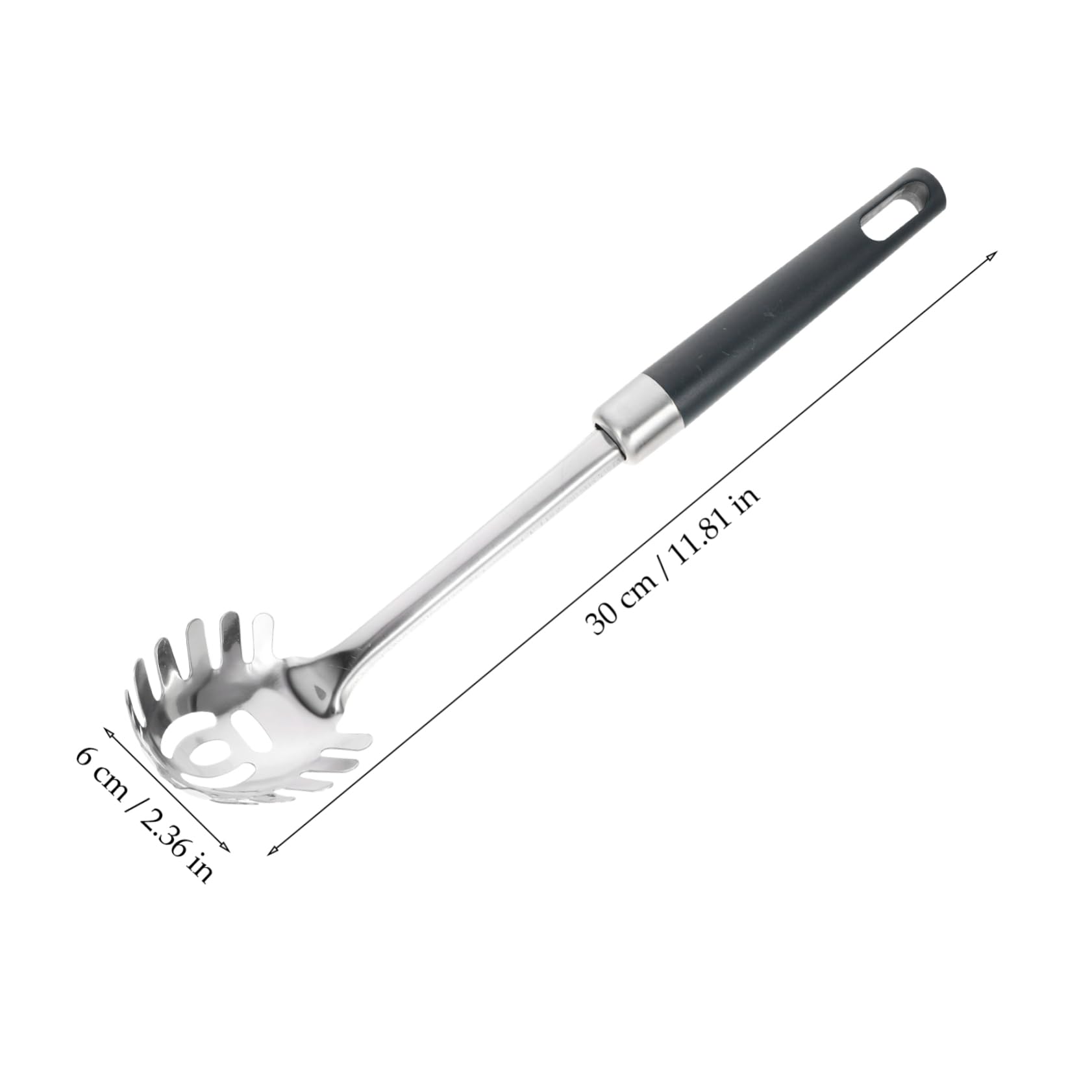 Unomor Cooking Tool Set Kitchen Supplies 201 Stainless Steel Handle for Serving and Buffet Random