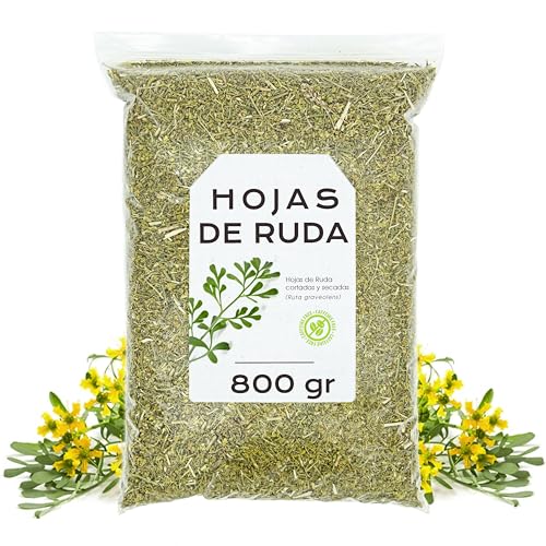 Ruda 800g - Ruda Hojas - Infusion Ruda - Te de Rudas - Ruda Planta - Ruda a Granel (800 gr)