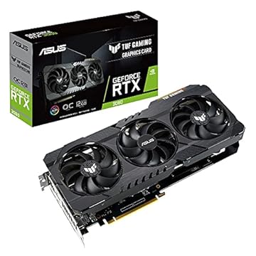 Placa de video asus geforce rtx 3060 oc edition 12gb ddr6 192 bits - tuf-rtx3060-o12g-gaming