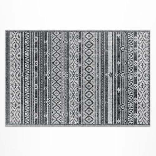 Tapis d'extérieur rectangle en PVC imperméable pour protéger le sol du balcon des taches