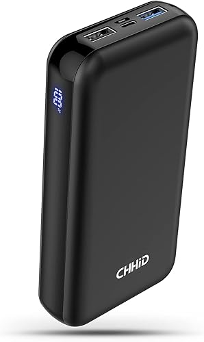 Cargador portátil con pantalla LCD, cargador de teléfono USB dual de 26800 mAh, paquete de batería de 5 V 2 A para chaleco calentado, chaqueta