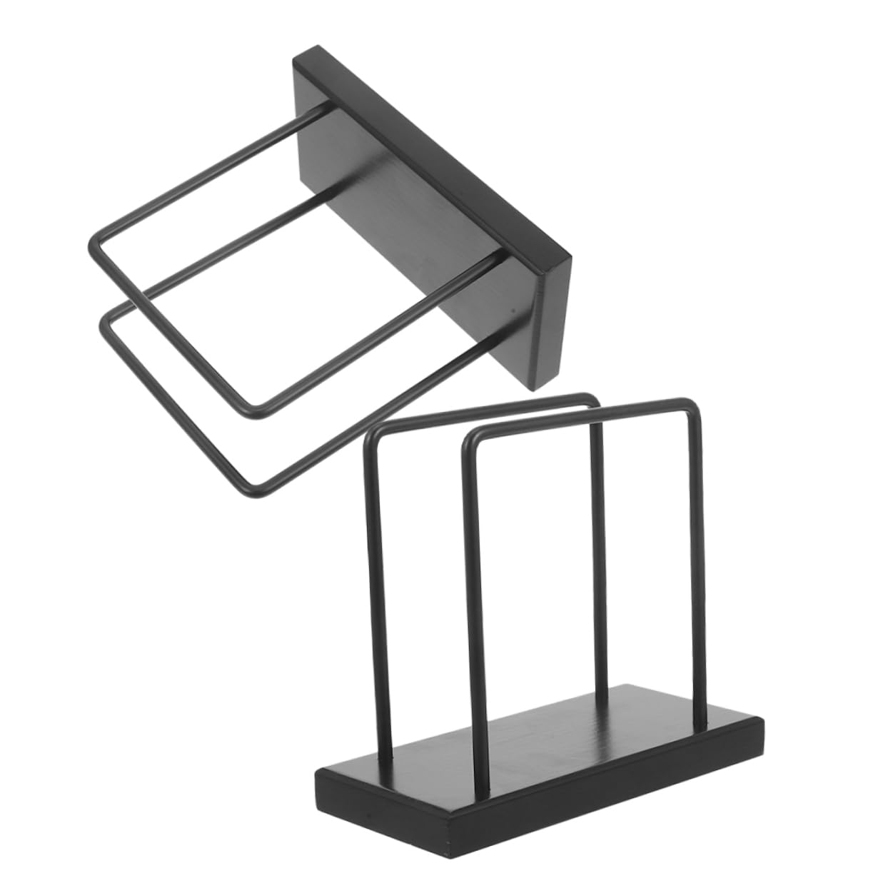 UKCOCO 2piezas Dispensador de Servilletas de Porta Toallas de Papel Hierro Rústico para Sala de Estar Baño Caravana Soporte para Servilletas de Papel