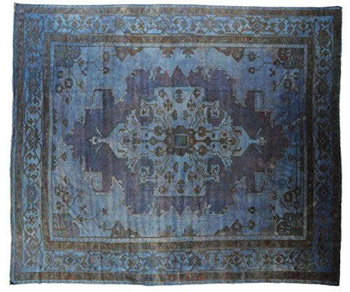 Oriental Handmade Rug Vintage NYC Aga John Pakistan 13.2X15.7-88662