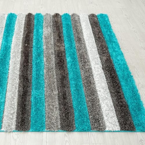 Image of Carpet for Hall | Carpet for Living Room |8X11 FEET Rugs for Bedroom | Carpet | Rug for Living Room | Carpet & Rugs for Home Decor | Carpet for Bedroom Floor (Luxury Grey & Blue)