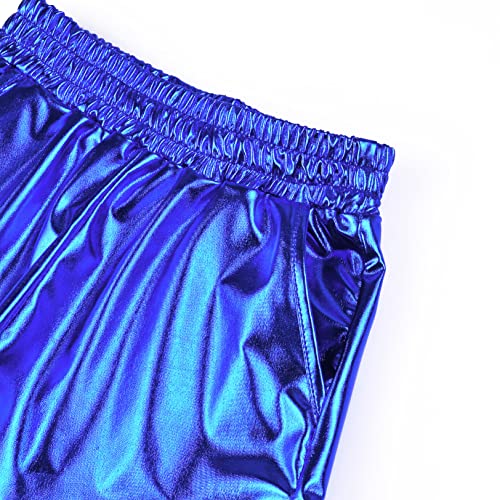 Image of Perfashion Girls Metallic Shorts Sparkly Shiny Hot Pants Gold /Silver /Pink Outfit