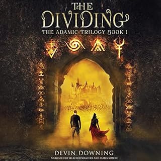 The Dividing Audiolibro Por Devin Downing arte de portada
