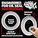 Oil Drain Plug Crush Washer fits Mazda 3 (2010-2025) - 2.5 Liter - 4 Cylinder - 20 Pack - Made in USA