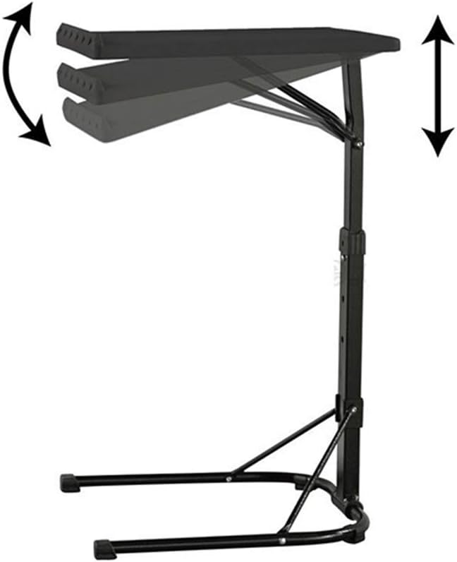 VERJE Foldable and Adjustable Small Study Overbed Computer Laptop Desk Sofa Folding Tray Table