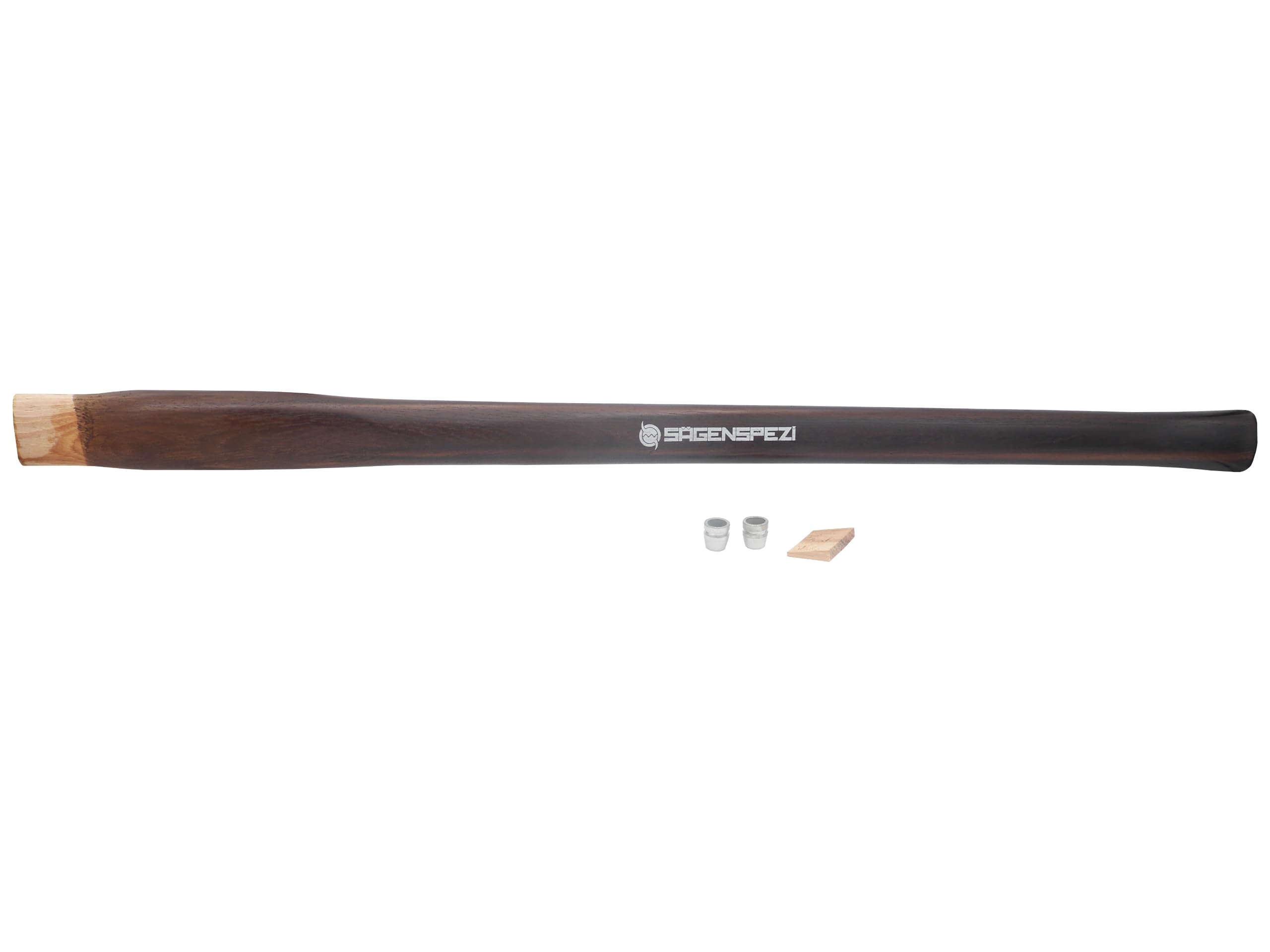 90 cm Sägenspezi Stiel aus Hickory Holz Griff Ersatzstiel für Sägenspezi Spalthammer 3000 g Stielkopfmaß 29,5 x 48 mm