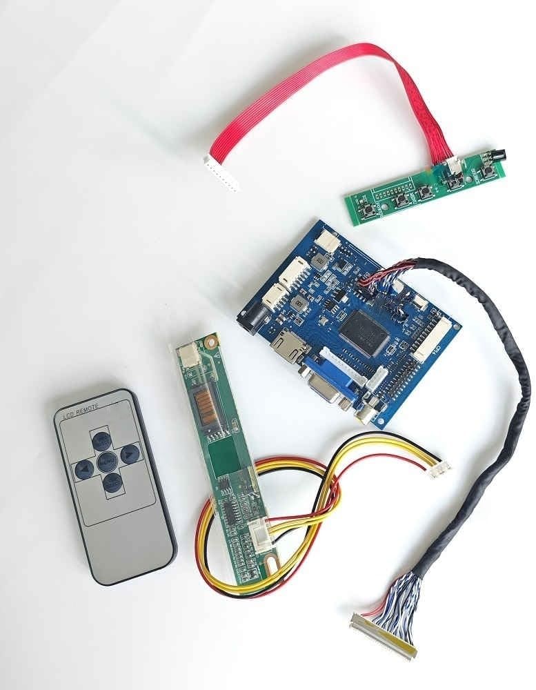 1280×800 14.1" 30-pin LCD Panel HDMI Compatible AV VGA DIY Controller Board for LP141WX3-TLB1, LP141WX3-TLN1, and LP141WX3