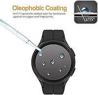 Vista 4 de Supershieldz Protector de pantalla de vidrio templado solar diseñado para Garmin Instinct 2X, antiarañazos, sin burbujas