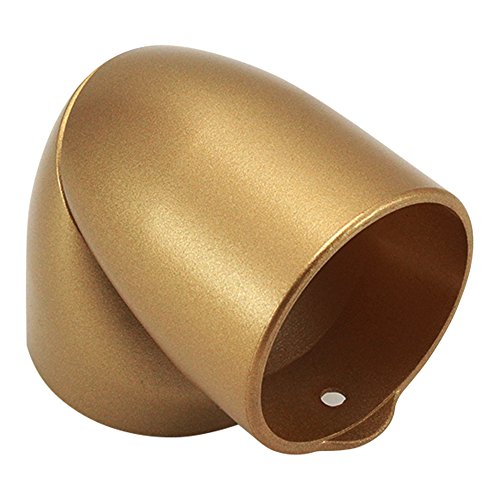 WAKI ABIRA 室内手すり用金具 ぬくもり手すりUB フリージョイント ゴールド 32Φ・35Φ兼用