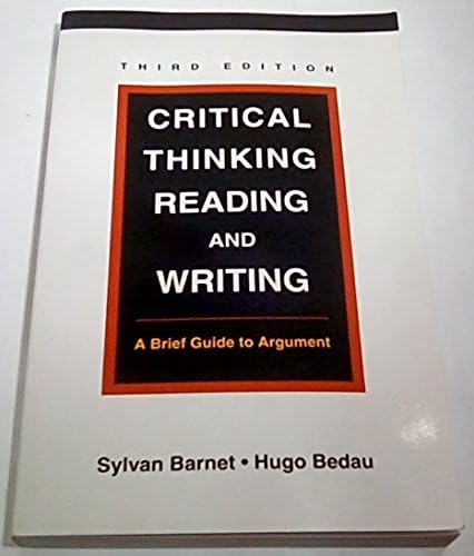 Amazon | Critical Thinking, Reading and Writing: A Brief Guide to ...