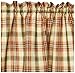 Park Designs Lemon Pepper Window Treatment Tier, 72 x 24