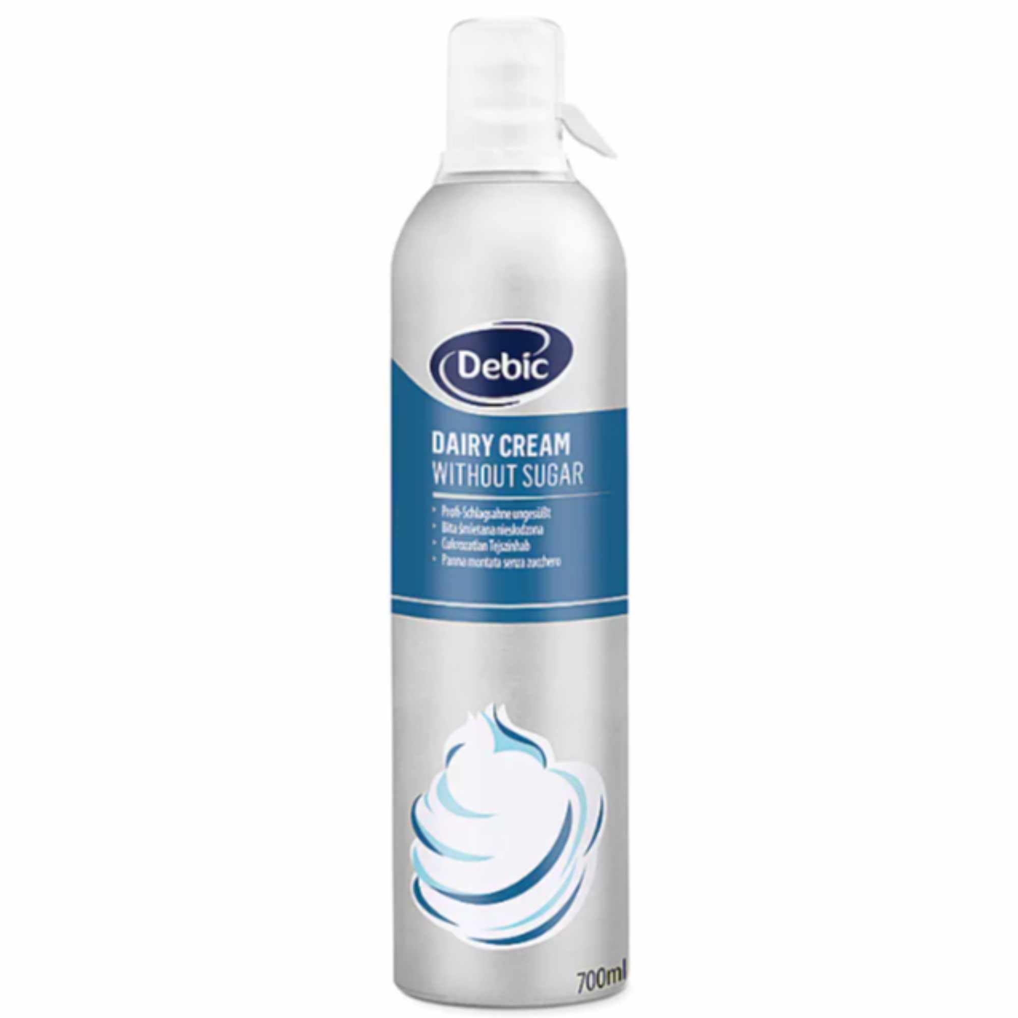 Debic Gastro Sprühsahne ungesüßt 35% 3er Pack 3x700ml