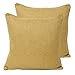 Paoletti Coussins Atlantique, Ocre, 45 x 45cm