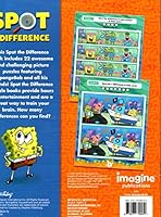 Nickelodeon SpongeBob Squarepants - Spot the Difference - Test Your Observation Skills! - Picture Puzzles Book B08NDXVPQQ Book Cover
