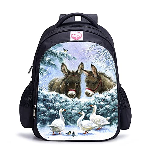 Mochila de moda burro para adolescentes ideal para el instituto y paseos urbanos de ocio