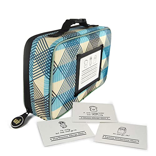 Urban Infant Yummie Kids Lunch Box Insulated Bag - Toddler Boys And Girls – Perfect For Daycare Preschool Travel Snacks – Allergy Alert Cards - Fits Bento Boxes - Seattle #TOP2