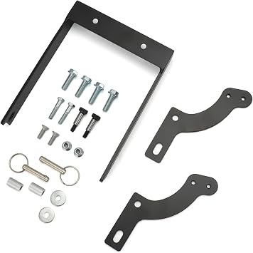 Motoparty Fender Flip Kit Mudguard Flip Up Kit Style Steel | for Honda ATC 70 1978-1985
