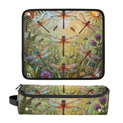 Bolsa de viaje para herramientas de cabello y tapete resistente al calor con accesorios removibles para planchas, alisadores y rizadores miniatura 3
