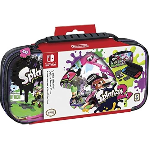 Nintendo Switch Game Traveler Deluxe Travel Case - Splatoon - Nintendo Switch Cover