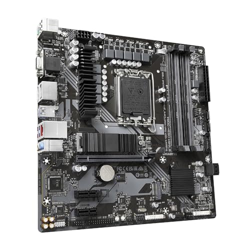 GIGABYTE B760M DS3H DDR4 Scheda Madre - Supporta CPU Intel Core di 14a Generazione, VRM Digitale 6+2+1 Fasi, fino a 5333MHz DDR4 (OC), 2xPCIe 4.0 M.2, LAN 2.5GbE, USB 3.2 Gen2 - Scheda madre - Immagine 3