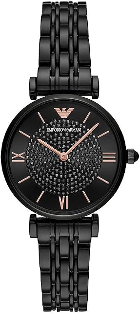 Emporio Armani Women's Two-Hand, Stainless Steel Watch, 32mm case size