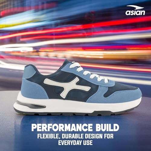 Image of ASIAN Python-02 Men's Stylish Low-Top Sneaker | Memory Foam Sneakers with Cushioning | Casual Street Sneaker