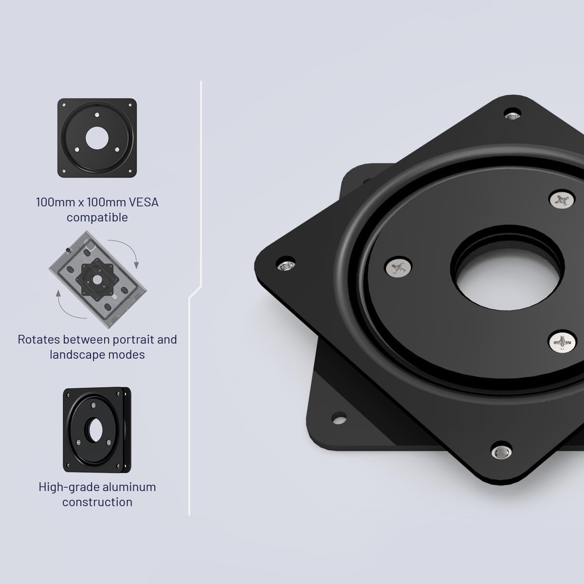 Compulocks VESA Rotating Plate Black image 5