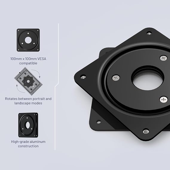 Compulocks VESA Rotating Plate Black
