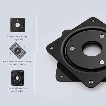 Compulocks VESA Rotating Plate Black