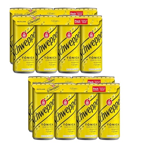 UBOON - Tónica Original, Bebida Refrescante - Lata, Pack 24 x33cl