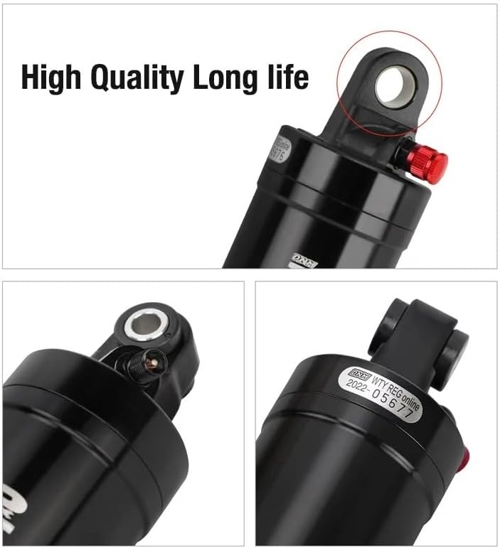 自転車ショックアブソーバー MTB 自転車エアショック 125mm/150mm/165mm/190mm バイク マウンテンバイク リ